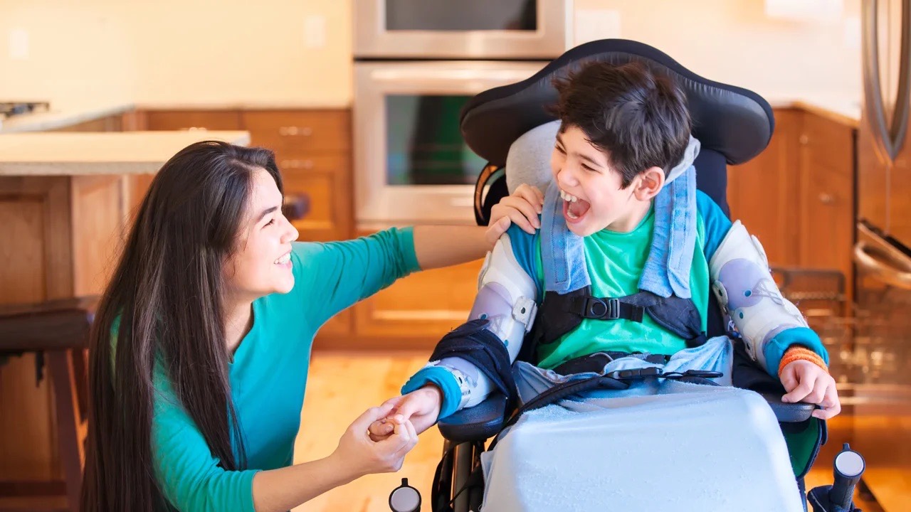 A child receiving compassionate care