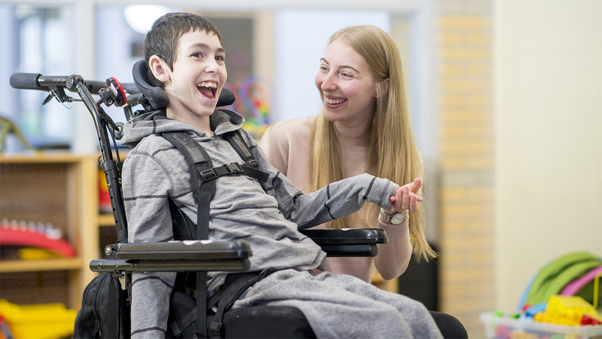 A child receiving compassionate care