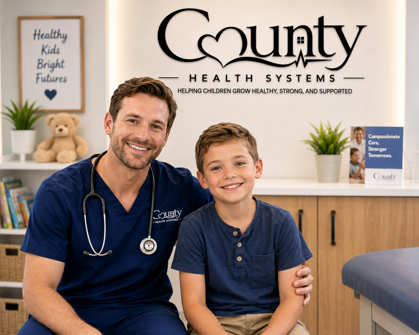 Child at the clinic